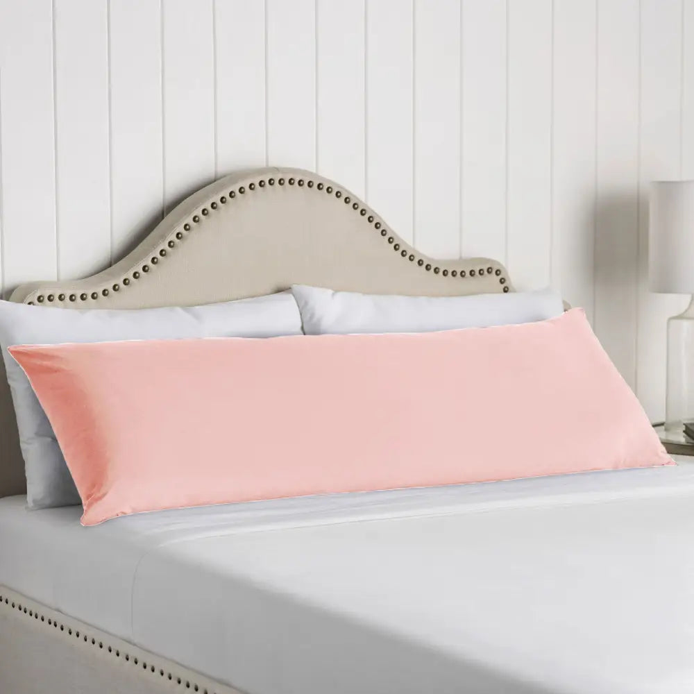 Artex 100% Cotton Body Pillowcase Light Peach - Home & Garden > Bedding