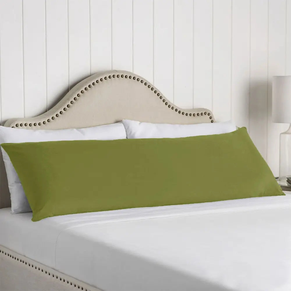 Artex 100% Cotton Body Pillowcase Moss - Home & Garden > Bedding