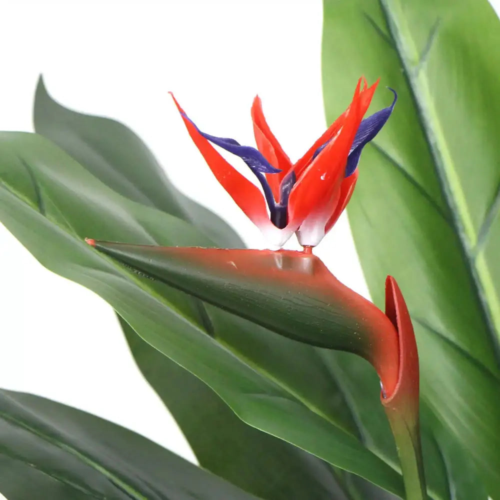 Artificial Bird Of Paradise Plant 150cm (Red Flowers) - Home & Garden > Home & Garden Others