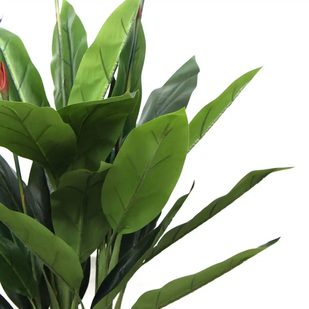 Artificial Bird Of Paradise Plant 150cm (Red Flowers) - Home & Garden > Home & Garden Others