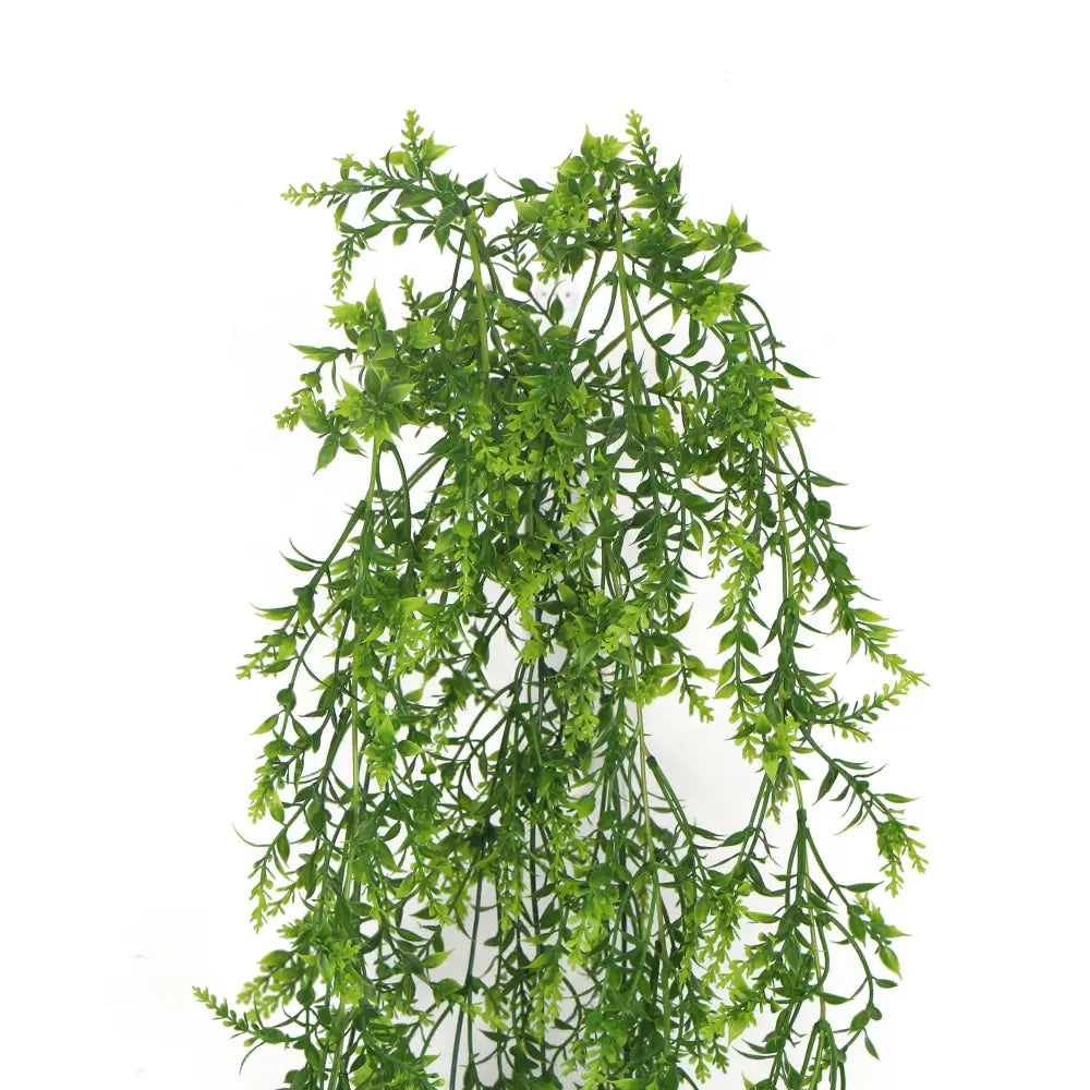 Artificial Dense Hanging Evergreen Plant (Two-Tone) UV Resistant 80cm - Home & Garden > Artificial Plants