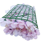 Artificial Flower Wall Backdrop Panel 40cm X 60cm Faux Pink Flowers - Home & Garden > Home & Garden Others