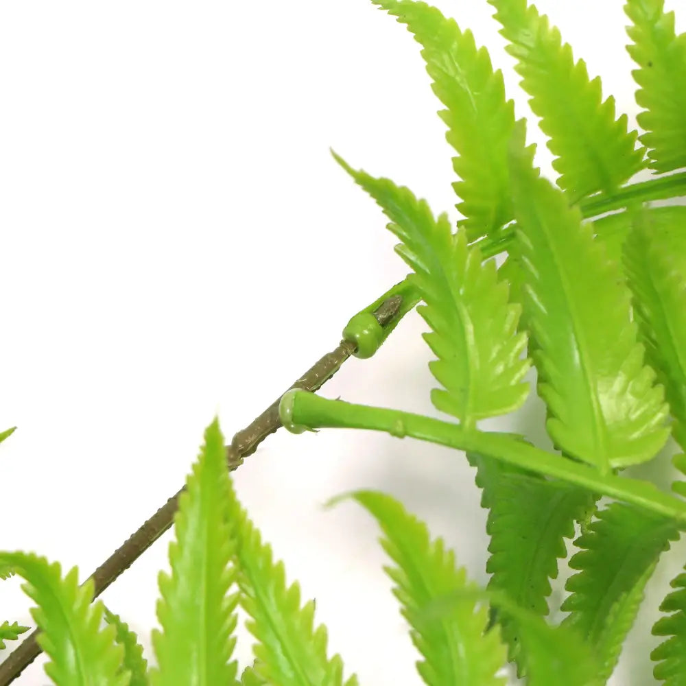 Artificial Hanging English Fern (Two-Tone) Foliage UV Resistant 80cm - Home & Garden > Home & Garden Others