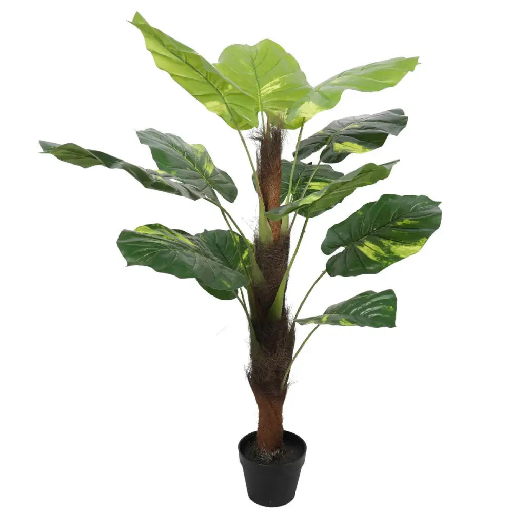 Artificial Potted Pothos Plant with Pole 100cm - Home & Garden > Artificial Plants