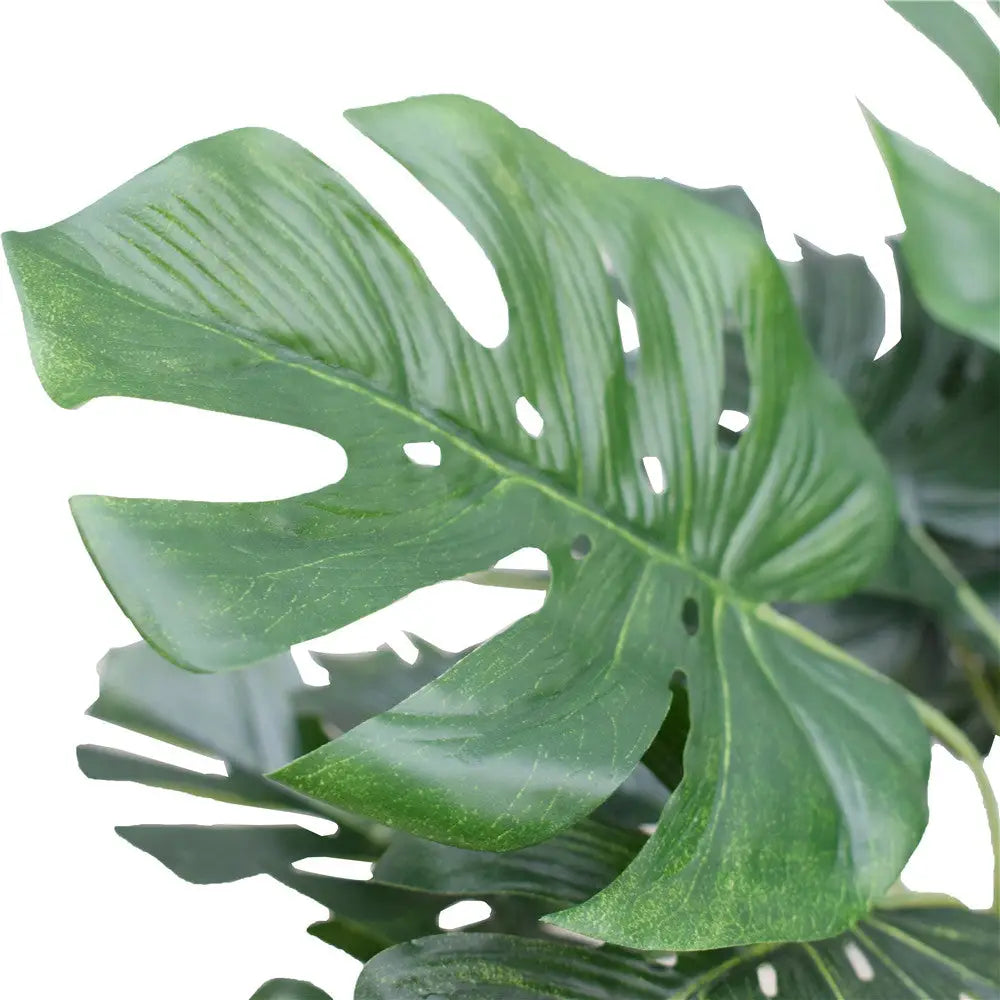 Artificial Potted Split Philodendron (Monstera) 40 cm - Home & Garden > Artificial Plants