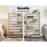 Artiss 10-Tier Bamboo Shoe Rack Wooden Shelf Stand Storage Organizer - Furniture > Living Room