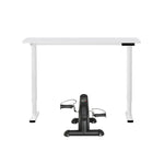 Artiss 120cm Electric Standing Desk with Mini Peal Exercise Bike Home Office - Furniture > Office > Office & Desk Chairs