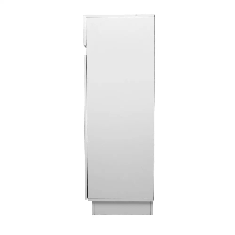 Artiss 120cm Shoe Cabinet Shoes Storage Rack High Gloss Cupboard White Drawers - Furniture > Living Room