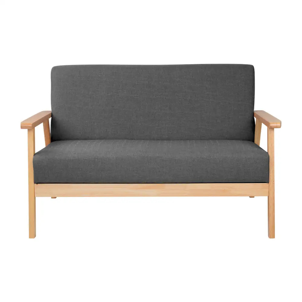 Artiss 2-Seater Sofa Armchair Skane - Furniture > Bar Stools & Chairs