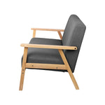 Artiss 2-Seater Sofa Armchair Skane - Furniture > Bar Stools & Chairs