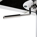 Artiss 2x Bar Stools Gas Lift Leather Padded White - Furniture > Bar Stools & Chairs