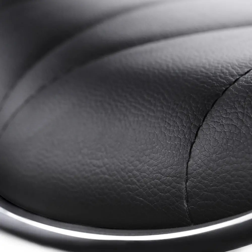 Artiss 2x Bar Stools Gas Lift Leather Seat Black - Furniture > Bar Stools & Chairs > Table & Bar Stools