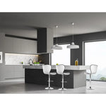 Artiss 2x Bar Stools Gas Lift Leather Seat White - Furniture > Bar Stools & Chairs > Table & Bar Stools