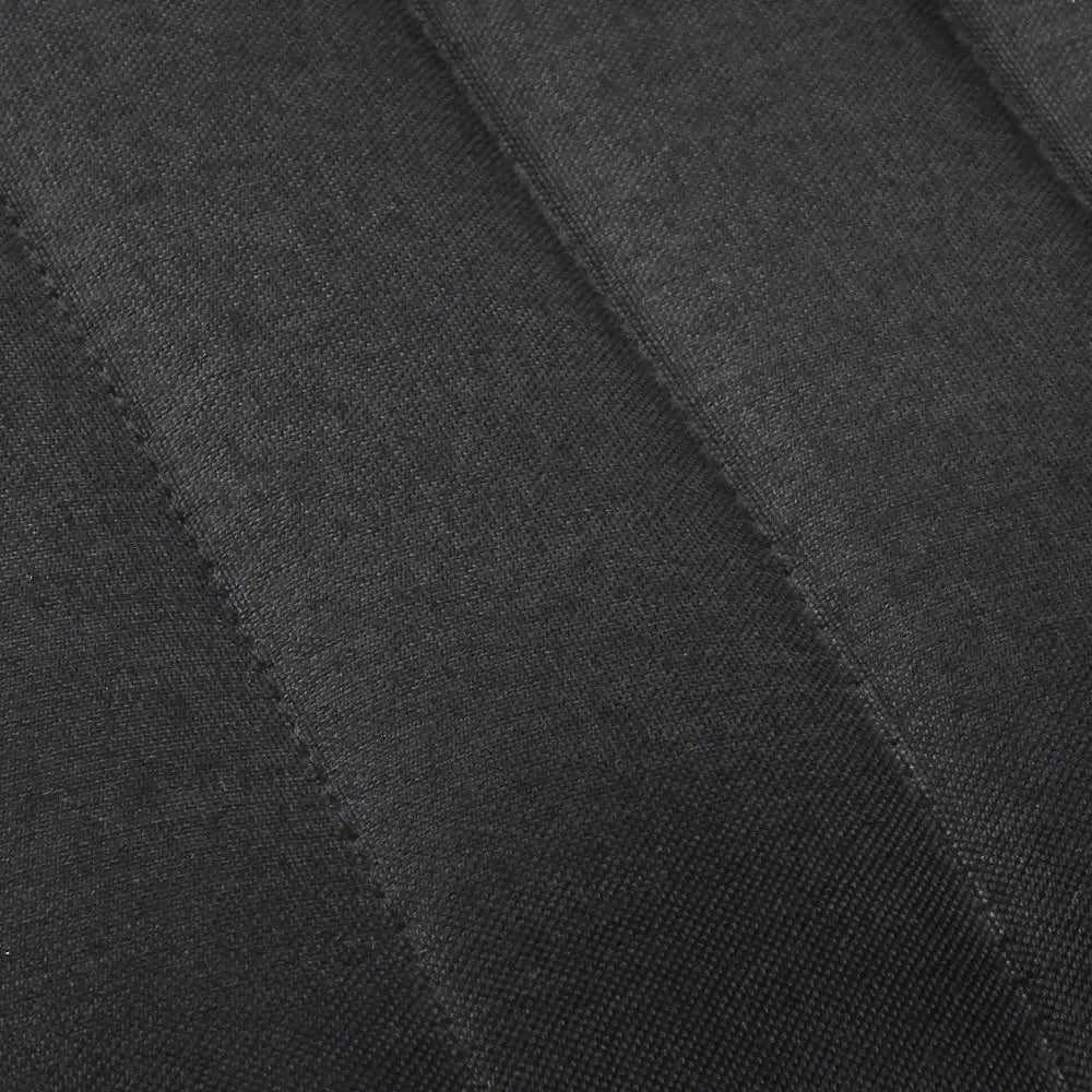 Artiss 2x Bar Stools Gas Lift Linen Fabric Black - Furniture > Bar Stools & Chairs