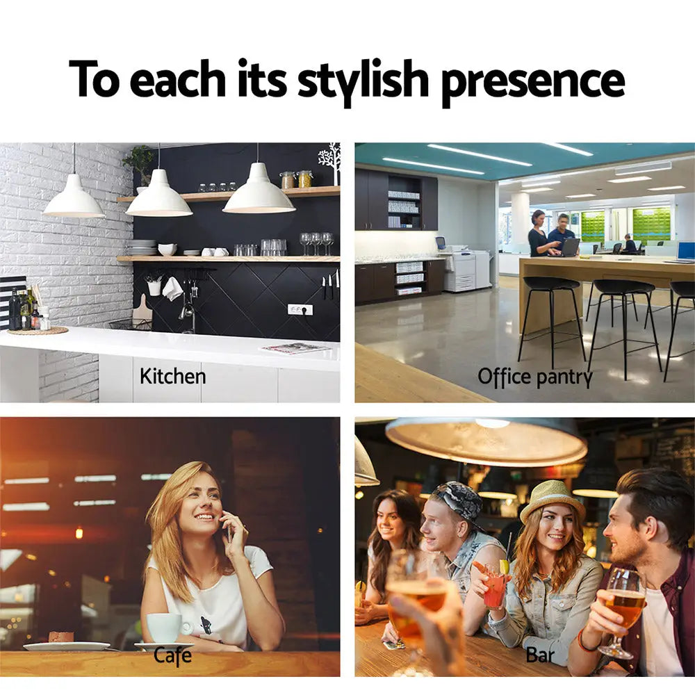 Artiss 2x Bar Stools Kitchen Counter Stools Metal - Furniture > Bar Stools & Chairs