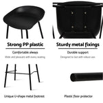 Artiss 2x Bar Stools Kitchen Counter Stools Metal - Furniture > Bar Stools & Chairs