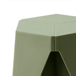 Artiss 2x Bar Stools Puzzle Plastic Foot Stool Green - Furniture > Bar Stools & Chairs > Table & Bar Stools
