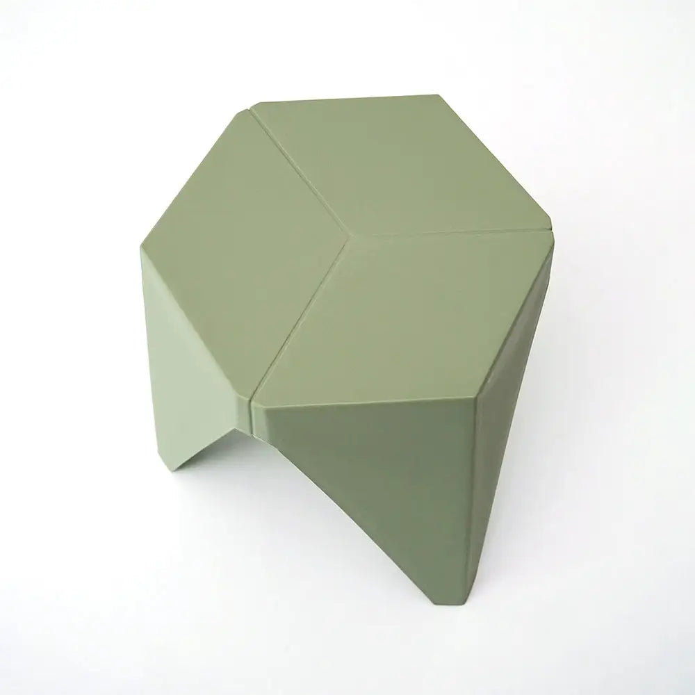 Artiss 2x Bar Stools Puzzle Plastic Foot Stool Green - Furniture > Bar Stools & Chairs > Table & Bar Stools