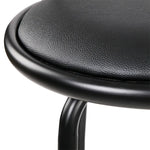 Artiss 2x Bar Stools Swivel Leather Padded Metal - Furniture > Bar Stools & Chairs > Table & Bar Stools