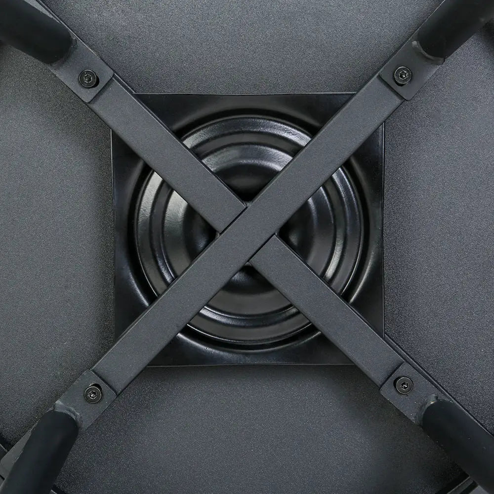 Artiss 2x Bar Stools Swivel Metal Chairs - Furniture > Bar Stools & Chairs > Table & Bar Stools