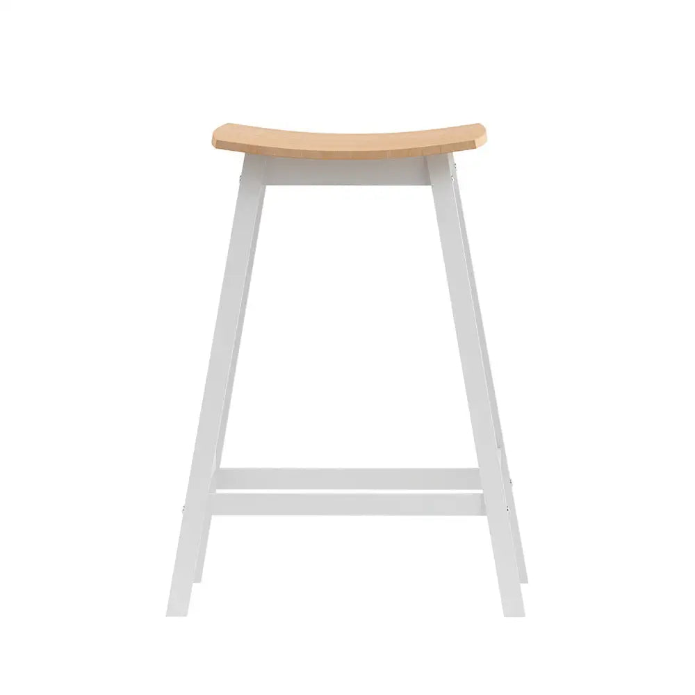 Artiss 2x Bar Stools Wooden Chairs Oak - Furniture > Bar Stools & Chairs > Table & Bar Stools