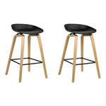 Artiss 2x Bar Stools Wooden - Furniture > Bar Stools & Chairs