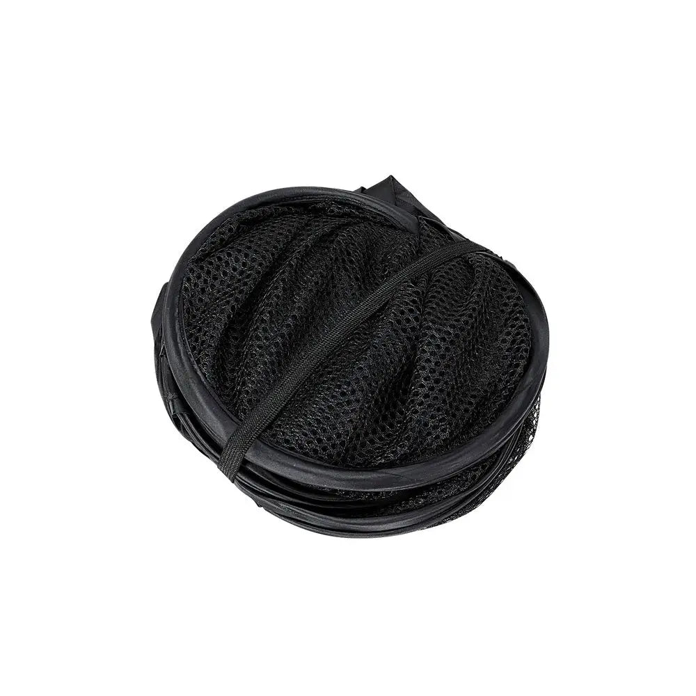 Artiss 2X Laundry Basket Hamper Foldable Black - Furniture > Bathroom