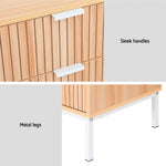 Artiss 3 Chest of Drawers - LURA Pine - Furniture > Bedroom > Dressers