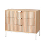 Artiss 3 Chest of Drawers - LURA Pine - Furniture > Bedroom > Dressers