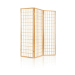 Artiss 3 Panel Room Divider Screen 131x179cm Natural - Furniture > Living Room