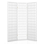 Artiss 3 Panel Room Divider Screen 131x179cm White - Furniture > Living Room