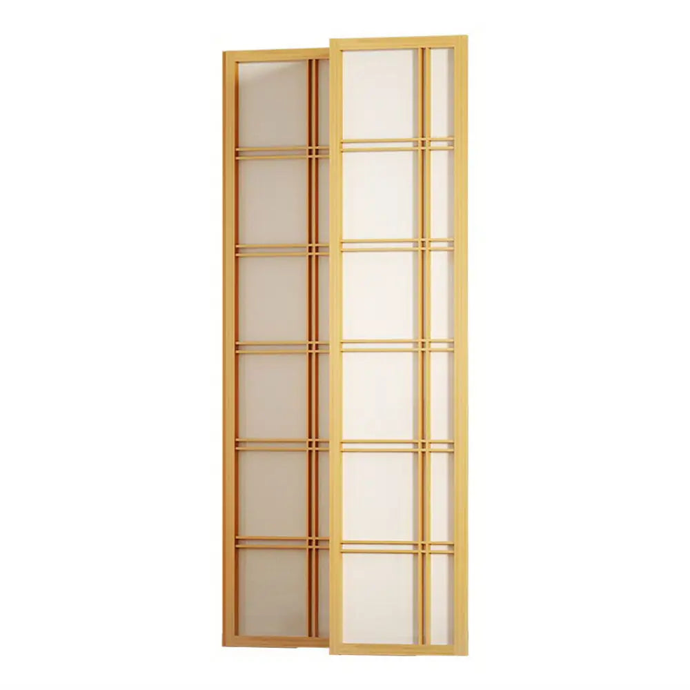 Artiss 3 Panel Room Divider Screen 132x179cm Nova Natural - Furniture > Living Room