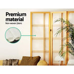 Artiss 3 Panel Room Divider Screen 132x179cm Nova Natural - Furniture > Living Room