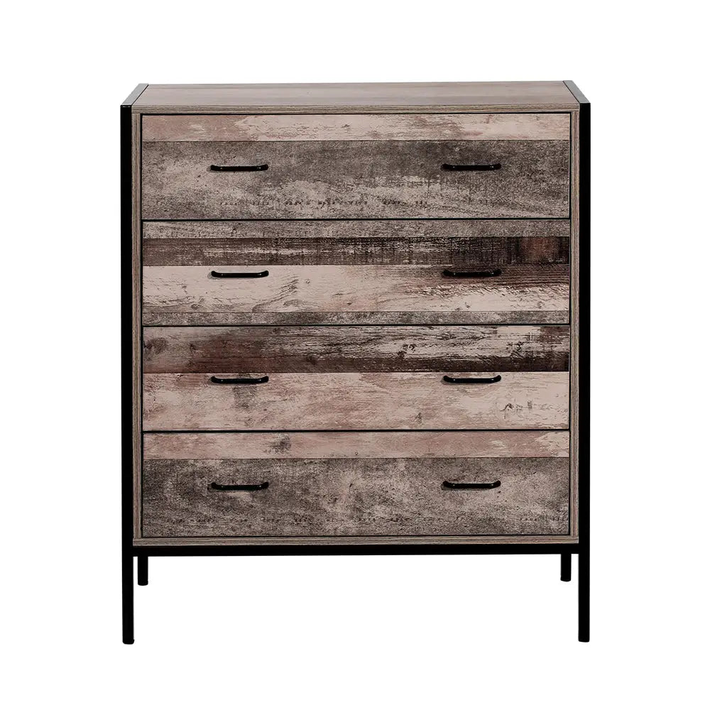 Artiss 4 Chest of Drawers - BARNLY - Furniture > Bedroom