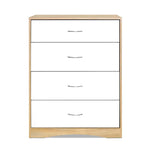 Artiss 4 Chest of Drawers - BURL - Furniture > Living Room