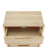 Artiss 4 Chest of Drawers - INEZ Oak - Furniture > Bedroom