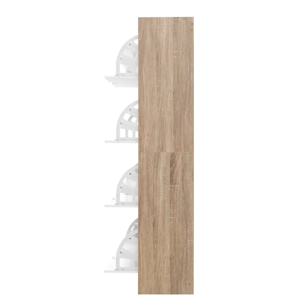 Artiss 48 Pairs Shoe Cabinet Rack Organiser Storage Shelf Wooden - Furniture > Living Room