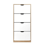 Artiss 48 Pairs Shoe Cabinet Rack Organiser Storage Shelf Wooden - Furniture > Living Room