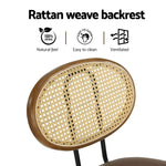 Artiss 4x Bar Stools PU Leather Stools Brown - Furniture > Bar Stools & Chairs > Table & Bar Stools