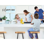 Artiss 4x Bar Stools Tractor Seat 75cm Wooden - Furniture > Bar Stools & Chairs