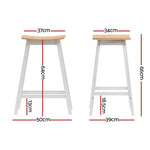 Artiss 4x Bar Stools Wooden Chairs Oak - Furniture > Bar Stools & Chairs > Massage Chairs