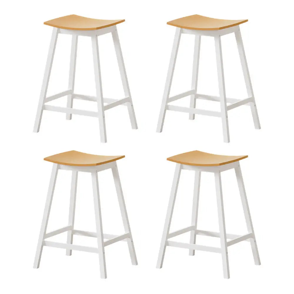Artiss 4x Bar Stools Wooden Chairs Oak - Furniture > Bar Stools & Chairs > Massage Chairs