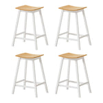 Artiss 4x Bar Stools Wooden Chairs Oak - Furniture > Bar Stools & Chairs > Massage Chairs