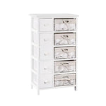 Artiss 5 Chest of Drawers with 5 Baskets - MAY - Furniture > Bedroom