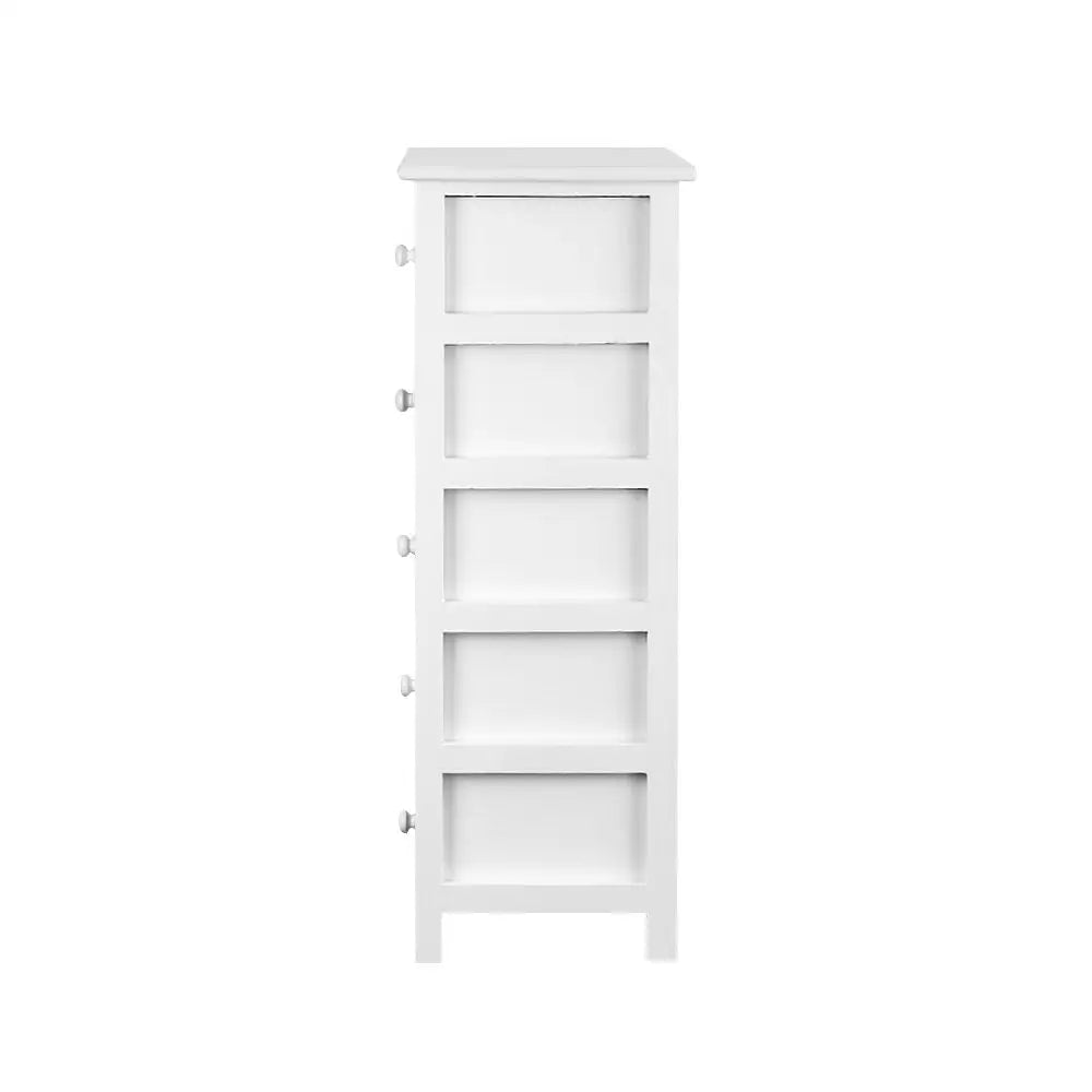 Artiss 5 Chest of Drawers with 5 Baskets - MAY - Furniture > Bedroom