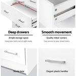 Artiss 6 Chest of Drawers - ANDES White - Furniture > Living Room