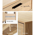 Artiss 6 Chest of Drawers - BRIONY Oak - Furniture > Living Room