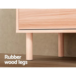 Artiss 6 Chest of Drawers Dresser Table Tallboy Storage Bedroom Pine - Furniture > Bedroom