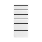 Artiss 6 Chest of Drawers Dresser Tallboy White - Furniture > Bedroom > Dressers