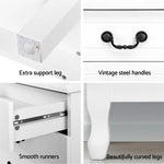 Artiss 6 Chest of Drawers - KUBI White - Furniture > Bedroom